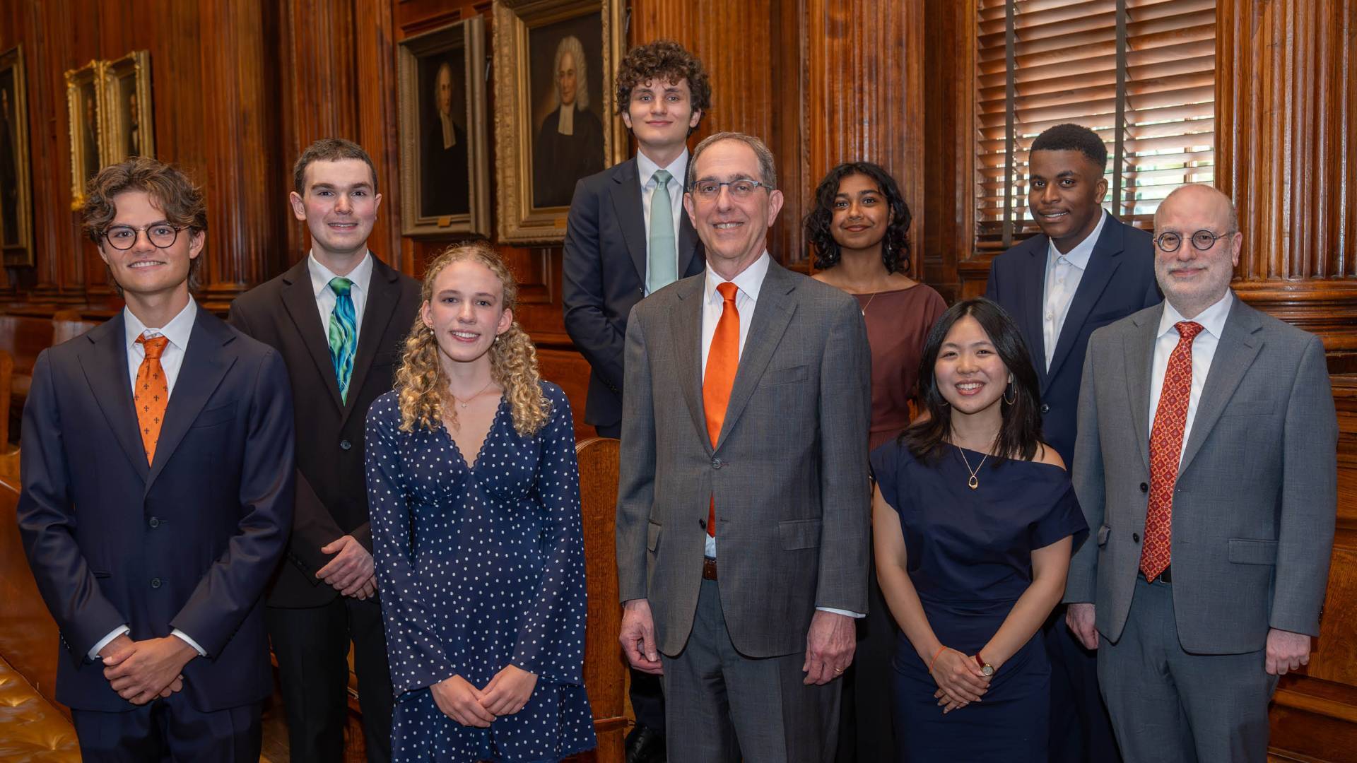 European Studies Minor Noah Dorn ’27 Receives Class of 1939 Princeton Scholar Award at Opening Exercises